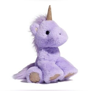 2 Plush Purple Unicorn Toy